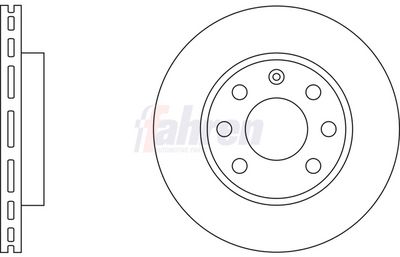 Fahren Brake Disc FBD6081