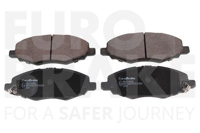 EUROBRAKE 5502224590 Тормозные колодки и сигнализаторы для TOYOTA HILUX VII Пикап (_N1_, _N2_, _N3_) 2.5 D-4D (KUN15_, KDN1_)