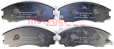 SET PLACUTE FRANA FRANA DISC METZGER AUTOTEILE 1170611 1