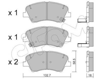 SET PLACUTE FRANA FRANA DISC