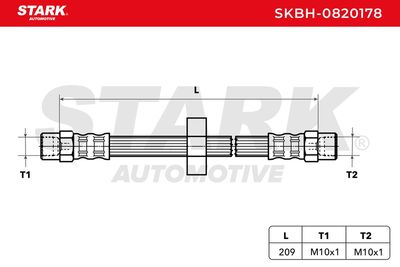 спирачен маркуч STARK SKBH-0820178