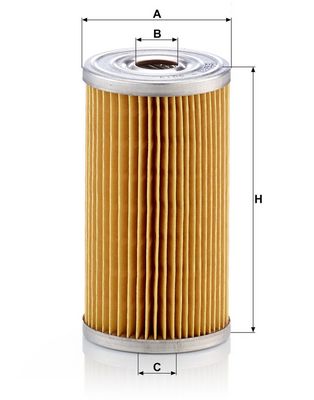 Degvielas filtrs MANN-FILTER P 8014