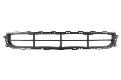 Voorbumper afdekking Voor (Midden, plastic, zwart) past: KIA CARENS III 09.06-06.13