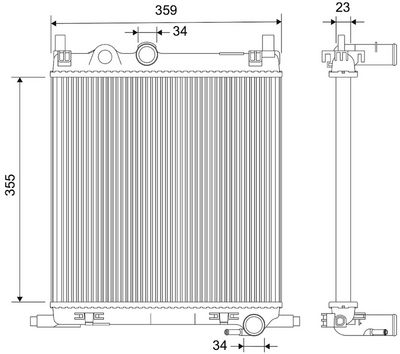 RADIATOR RACIRE MOTOR