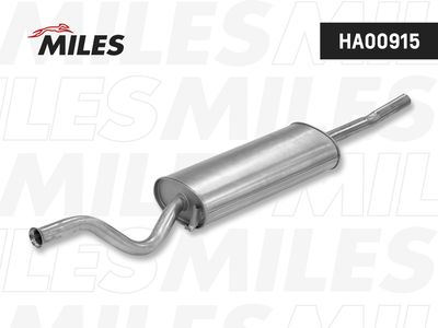 Глушитель выхлопных газов конечный MILES HA00915 для LADA 110