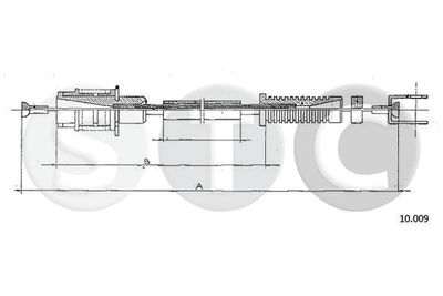 Linka gazu STC T480877