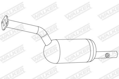 CATALIZATOR WALKER 28858