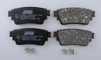 BREMSBELAGSATZ SCHEIBENBREMSE