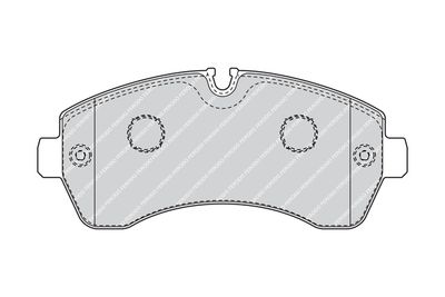 Brake Pad Set, disc brake FVR4470