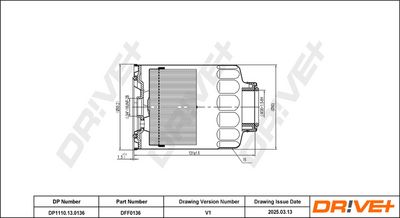 FILTRU COMBUSTIBIL DR!VE+ DP1110130136 0