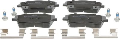 комплект спирачно феродо, дискови спирачки MAPCO 106028HPS