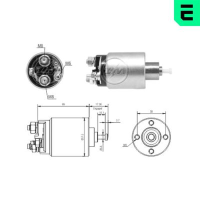 SOLENOID ELECTROMOTOR