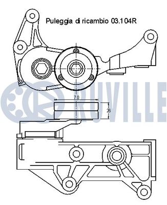 INTINZATOR CUREA CUREA DISTRIBUTIE RUVILLE 541935 1