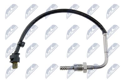 Jutiklis, išmetamųjų dujų temperatūra