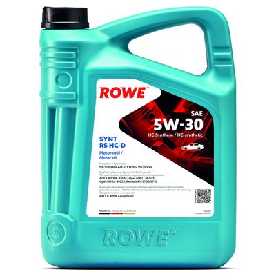 ROWE - Motorový olej HIGHTEC SYNT RS HC-D 5W30 5L