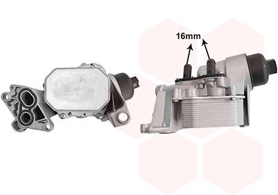 ÖLKüHLER MOTORöL VAN WEZEL 43013721