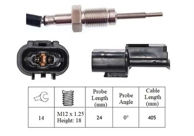 SENZOR TEMPERATURA GAZE EVACUARE