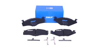 комплект спирачно феродо, дискови спирачки SKF VKBP 81009