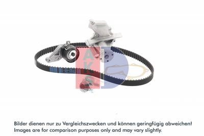 WASSERPUMPE + ZAHNRIEMENSATZ AKS DASIS 570355N