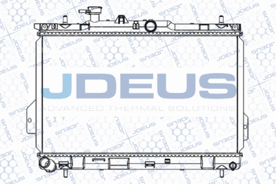 Радиатор, охлаждение двигателя JDEUS M-0540620 для HYUNDAI MATRIX