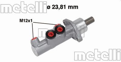METELLI 05-0687 Ремкомплект тормозного цилиндра  для RENAULT AVANTIME (Рено Авантиме)