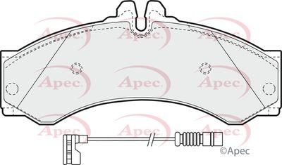 Brake Pad Set APEC PAD1632
