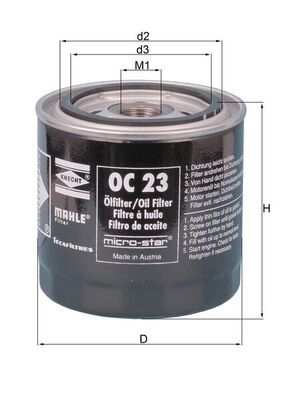 Oil Filter OC 23
