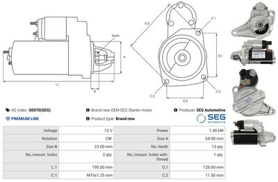 STARTER AS-PL S0970SEG 4