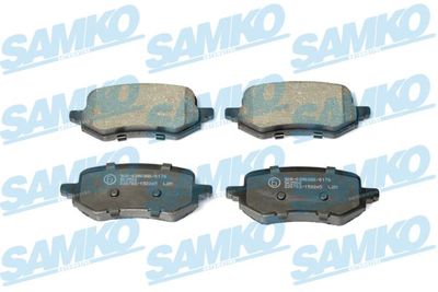 SAMKO 5SP2265 Тормозные колодки и сигнализаторы  для FORD  (Форд Пума)