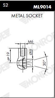 AMORTIZOR PORTBAGAJ MONROE ML6337 5