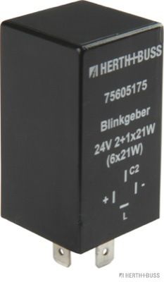 HERTH+BUSS ELPARTS Knipperlichtautomaat, pinkdoos (75605175)