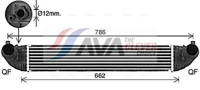 INTERCOOLER COMPRESOR AVA Clever Choice OL4719
