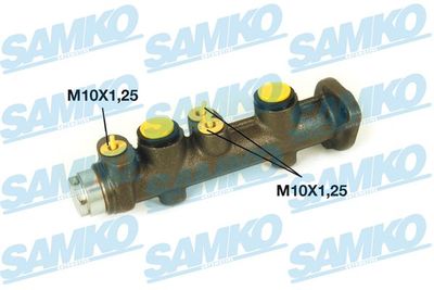 Главный тормозной цилиндр SAMKO P07008 для FIAT 128