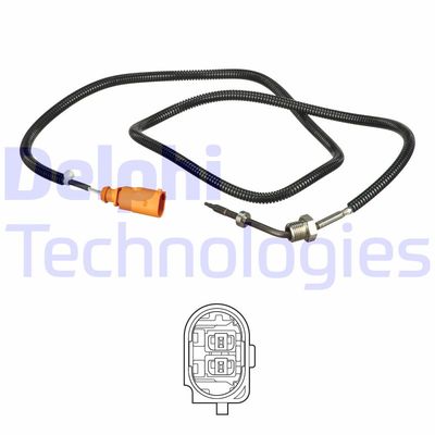 Sensor, avgastemperatur DELPHI TS30264