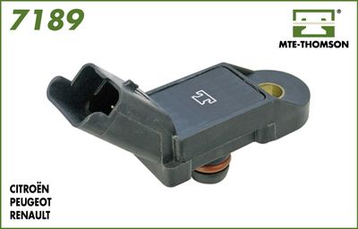 Czujnik, ciśnienie w kolektorze dolotowym MTE-THOMSON 7189
