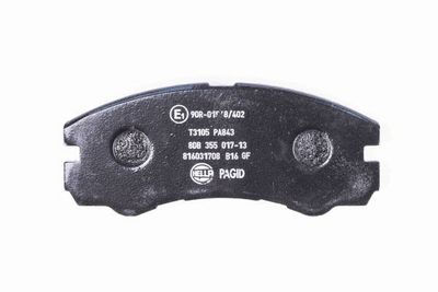 Brake Pad Set, disc brake 8DB 355 017-131