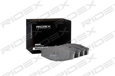 Комплект тормозных колодок, дисковый тормоз RIDEX 402B0451 для NISSAN URVAN