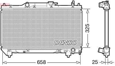 DENSO Radiateur (DRM50115)