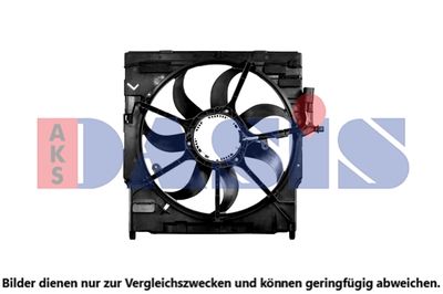 Вентилятор, охлаждение двигателя AKS DASIS 058102N для BMW X6