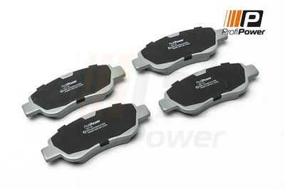 stabdžių trinkelių rinkinys, diskinis stabdys 1B1123 ProfiPower
