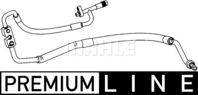 MAHLE Hochdruck-/Niederdruckleitung, Klimaanlage