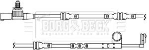 BORG & BECK BWL3086 Датчик износа тормозных колодок  для LAND ROVER RANGE ROVER SPORT I (L320) 3.6 D 4x4