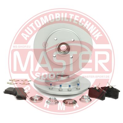 Zestaw do hamulców, hamulce tarczowe MASTER-SPORT GERMANY 201201941