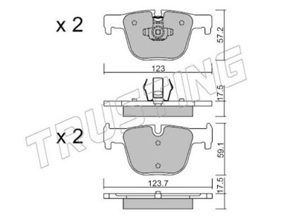 SET PLACUTE FRANA FRANA DISC TRUSTING 9790