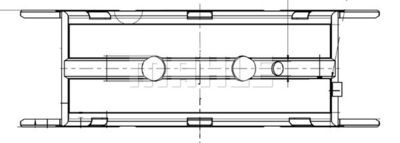 Vevlager MAHLE 007 FL 21689 000