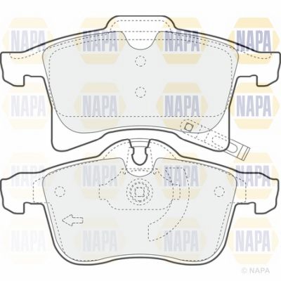 Brake Pad Set NAPA NBP1327