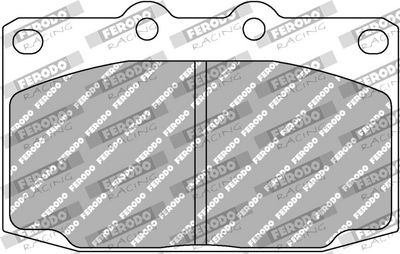 BREMSBELAGSATZ SCHEIBENBREMSE FERODO RACING FCP483Z 1