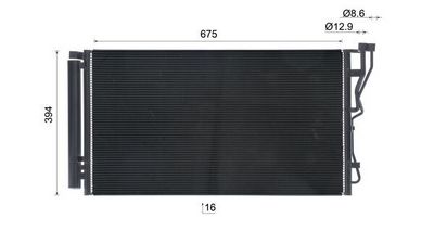 CONDENSATOR CLIMATIZARE MAHLE AC1026000S 10