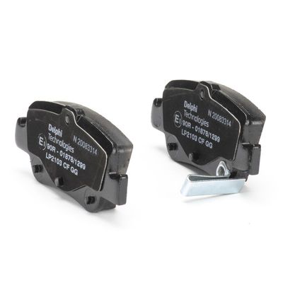 BREMSBELAGSATZ SCHEIBENBREMSE DELPHI LP2103 8