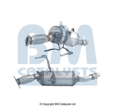 Filtr sadzy / filtr cząstek stałych, układ wydechowy BM CATALYSTS 95523858